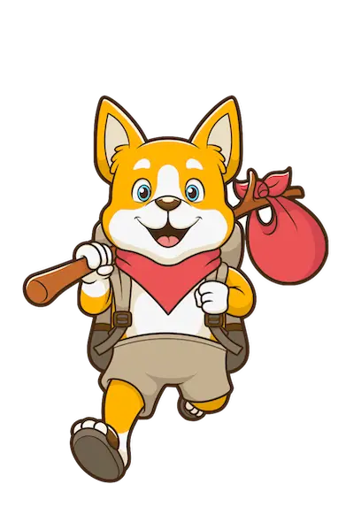 The nomadops corgi mascot.